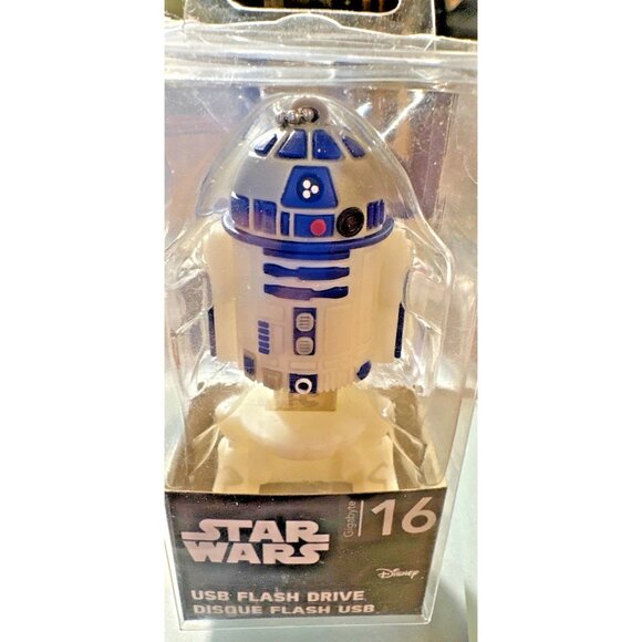 Star Wars R2-D2 16GB USB Flash Drive With Chain Disney Sealed Stocking Stuffer - Picture 10 of 10